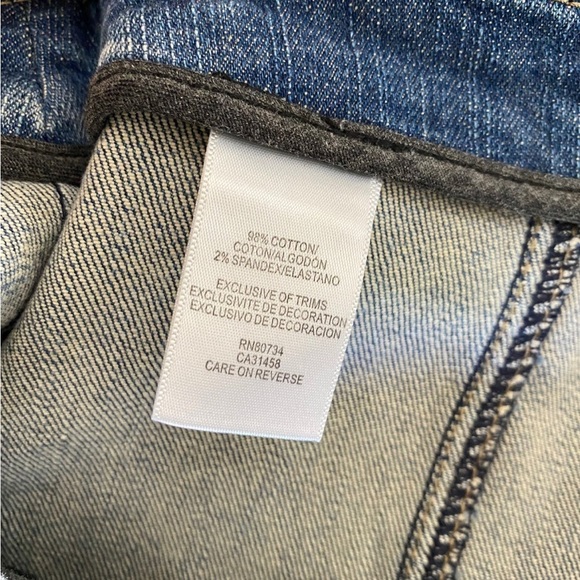 BCBGeneration Denim Skirt Zipper Mini Skirt size 27 - Picture 4 of 8